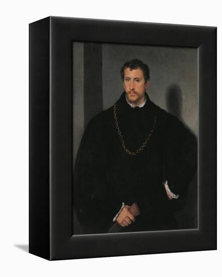 Young Englishman-Titian (Tiziano Vecelli)-Framed Stretched Canvas