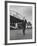 Young Exec Wearing a Brooks Brothers Type of Suit Walking around an Airport-null-Framed Photographic Print