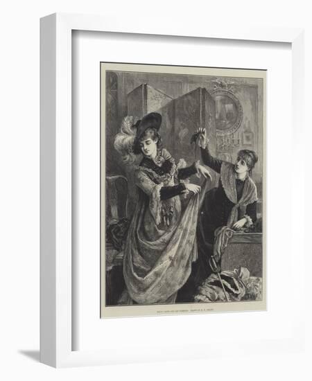 Young Faces and Old Fashions-Matthew White Ridley-Framed Giclee Print