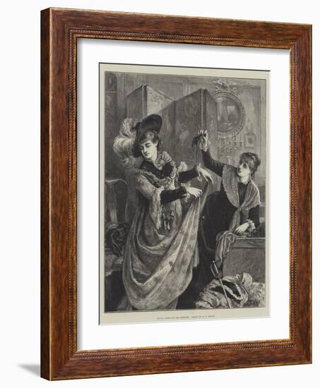 Young Faces and Old Fashions-Matthew White Ridley-Framed Giclee Print