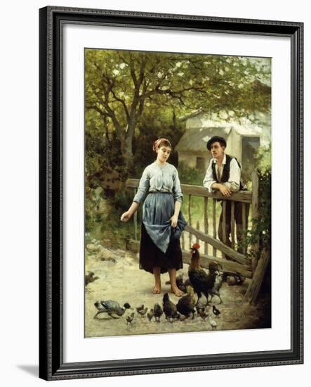 Young Farmers-Edouard Bernard Debat-Ponsan-Framed Giclee Print