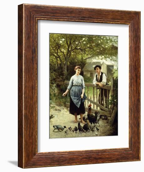 Young Farmers-Edouard Bernard Debat-Ponsan-Framed Giclee Print