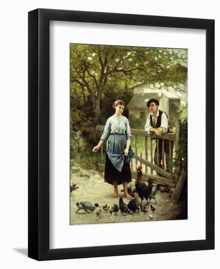 Young Farmers-Edouard Bernard Debat-Ponsan-Framed Giclee Print