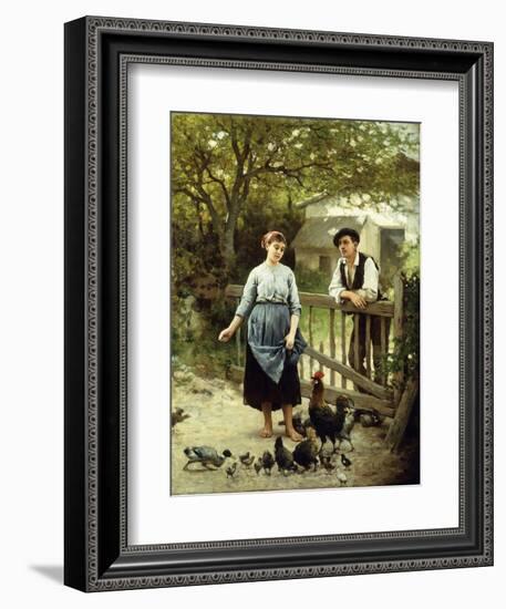 Young Farmers-Edouard Bernard Debat-Ponsan-Framed Giclee Print