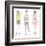 Young Fashion Girls Illustration. Teen Females-cherry blossom girl-Framed Art Print