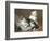 Young Feline Author-Leon Charles Huber-Framed Giclee Print