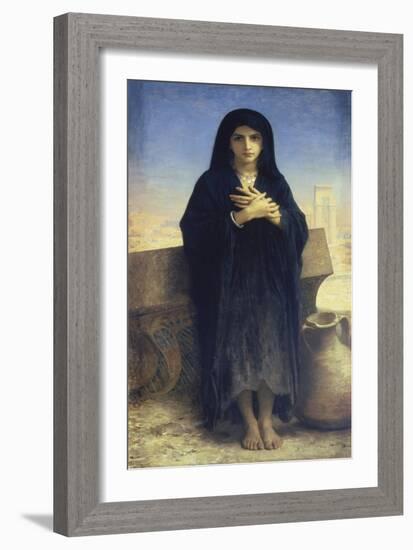 Young Fellah Girl, 1876-William Adolphe Bouguereau-Framed Giclee Print