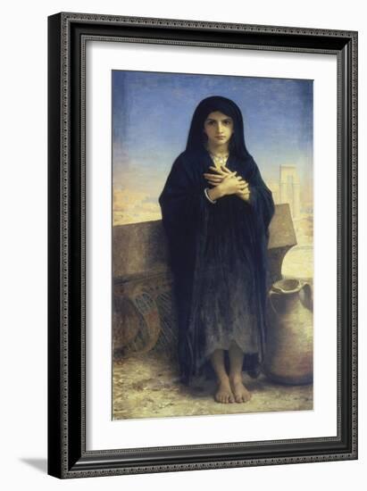 Young Fellah Girl, 1876-William Adolphe Bouguereau-Framed Giclee Print