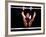 Young Female Gymnast on the Uneven Bars-Bill Bachmann-Framed Photographic Print