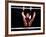 Young Female Gymnast on the Uneven Bars-Bill Bachmann-Framed Photographic Print