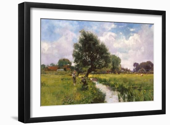 Young Fisherman-Henry John King-Framed Art Print