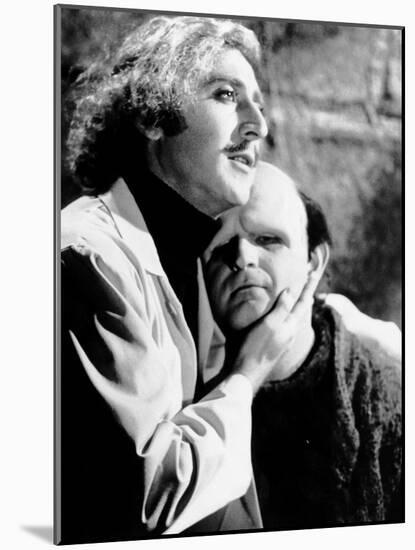 Young Frankenstein, Gene Wilder, Peter Boyle, 1974-null-Mounted Photo