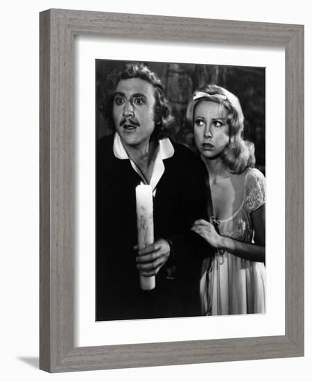 Young Frankenstein, Gene Wilder, Teri Garr, 1974-null-Framed Photo