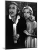 Young Frankenstein, Gene Wilder, Teri Garr, 1974-null-Mounted Photo