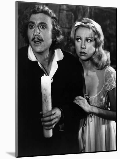 Young Frankenstein, Gene Wilder, Teri Garr, 1974-null-Mounted Photo