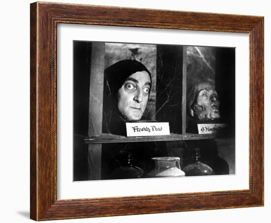 Young Frankenstein, Marty Feldman, 1974-null-Framed Photo