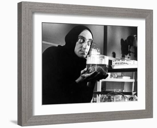 Young Frankenstein, Marty Feldman, 1974-null-Framed Premium Photographic Print