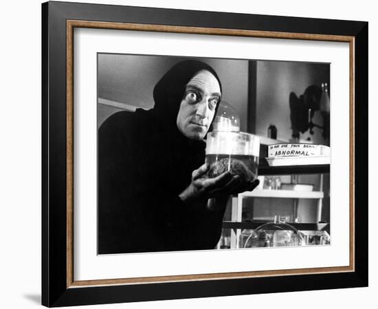 Young Frankenstein, Marty Feldman, 1974-null-Framed Premium Photographic Print