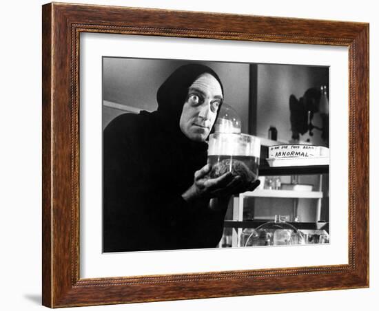 Young Frankenstein, Marty Feldman, 1974-null-Framed Photo