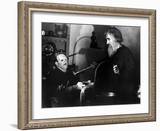 Young Frankenstein, Peter Boyle, Gene Hackman, 1974-null-Framed Photo