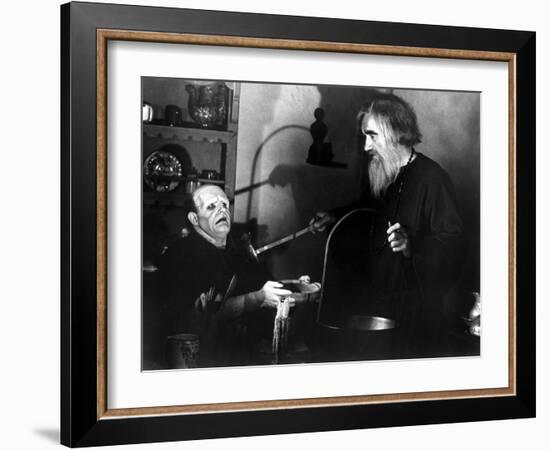 Young Frankenstein, Peter Boyle, Gene Hackman, 1974-null-Framed Photo