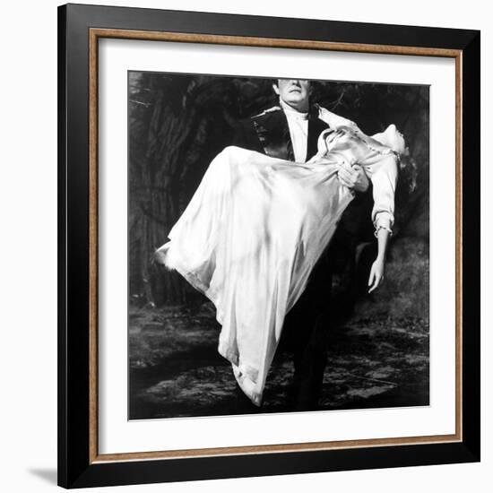 Young Frankenstein, Peter Boyle, Madeline Kahn, 1974-null-Framed Photo