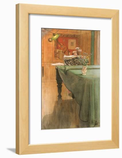 Young Girl at a Grand Piano-Carl Larsson-Framed Giclee Print