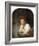 Young Girl at a Window (1645)-Rembrandt van Rijn-Framed Art Print