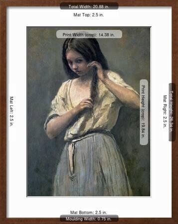 Young Girl At Her Toilet Giclee Print Jean Baptiste Camille Corot Art Com Young Girl At Her Toilet Giclee Print Jean Baptiste Camille Corot Art Com
