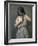 Young Girl at Her Toilet-Jean-Baptiste-Camille Corot-Framed Giclee Print