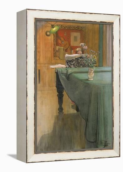 Young Girl at the Piano, 1908-Carl Larsson-Framed Premier Image Canvas