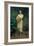 Young Girl Carrying a Pumpkin-Fausto Zonaro-Framed Giclee Print