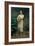 Young Girl Carrying a Pumpkin-Fausto Zonaro-Framed Giclee Print