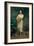 Young Girl Carrying a Pumpkin-Fausto Zonaro-Framed Giclee Print