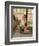 Young Girl in a New York Garden, 1871-John George Brown-Framed Giclee Print