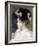 Young Girl in a Pink-And-Black Hat-Pierre-Auguste Renoir-Framed Giclee Print