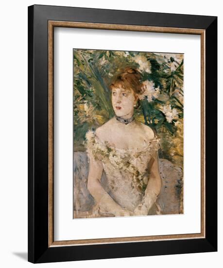 Young Girl in Dancing Apparel-Berthe Morisot-Framed Art Print