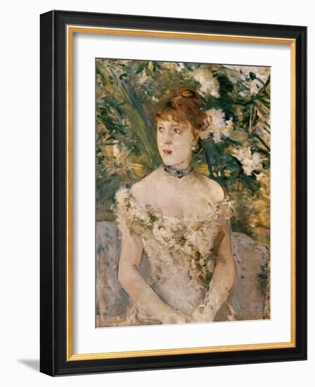 Young Girl in Dancing Apparel-Berthe Morisot-Framed Art Print