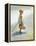 Young Girl on a Beach-I Davidi-Framed Stretched Canvas