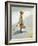 Young Girl on a Beach-I Davidi-Framed Art Print