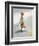 Young Girl on a Beach-I Davidi-Framed Art Print