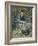 Young Girl on a Bench; La Jeune Fille Au Banc, 1875-Pierre-Auguste Renoir-Framed Giclee Print