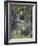 Young Girl on a Bench-Pierre-Auguste Renoir-Framed Giclee Print