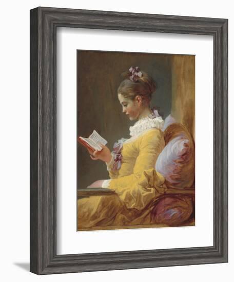 Young Girl Reading, C. 1770-Jean Honore Fragonard-Framed Art Print