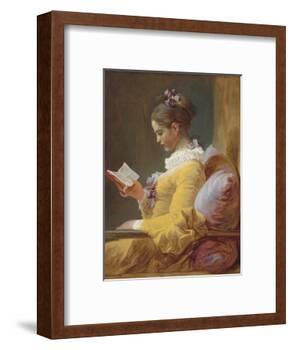 Young Girl Reading, C. 1770-Jean Honore Fragonard-Framed Art Print