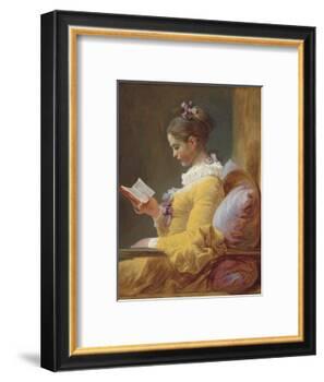 Young Girl Reading, C. 1770-Jean Honore Fragonard-Framed Art Print