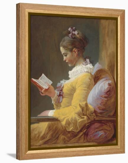 Young Girl Reading, C. 1770-Jean Honore Fragonard-Framed Stretched Canvas