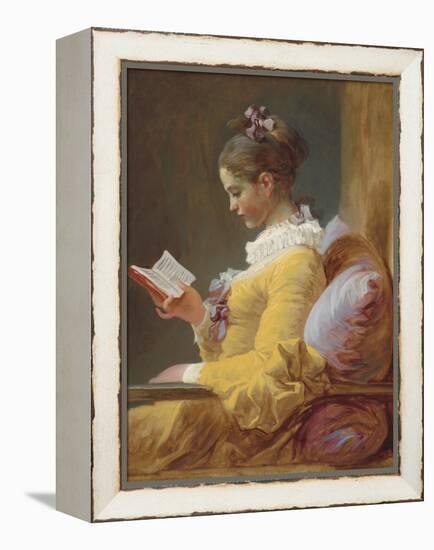 Young Girl Reading, C. 1770-Jean Honore Fragonard-Framed Stretched Canvas