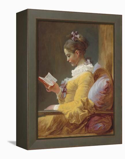 Young Girl Reading, C. 1770-Jean Honore Fragonard-Framed Stretched Canvas