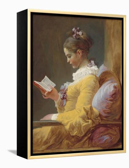 Young Girl Reading, C. 1770-Jean Honore Fragonard-Framed Stretched Canvas